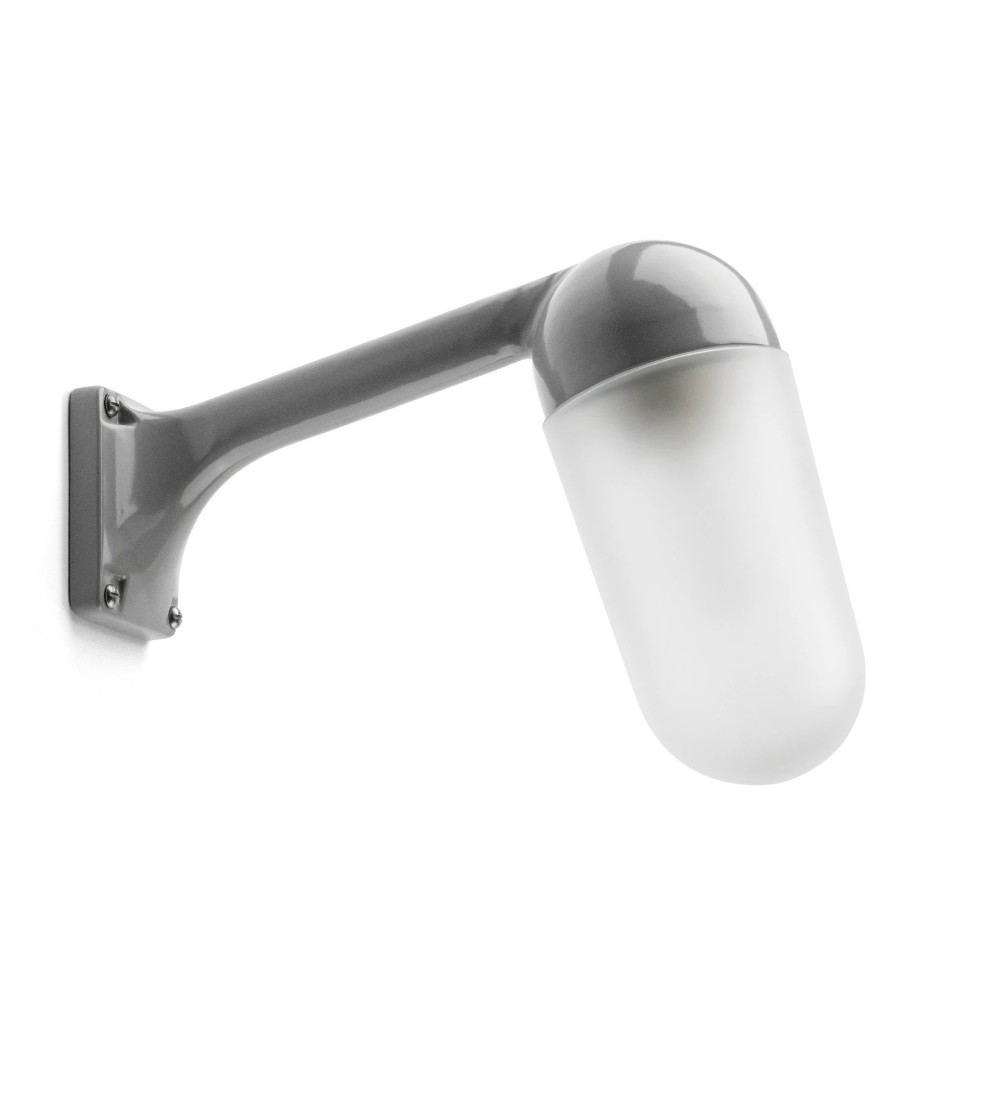 THPG 191111 Klosz cylindryczny matowy do lampy zewnętrznej z odlewu aluminiowego