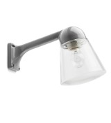 THPG 191113 Klosz stożkowy przezroczysty do lampy zewnętrznej z odlewu aluminiowego