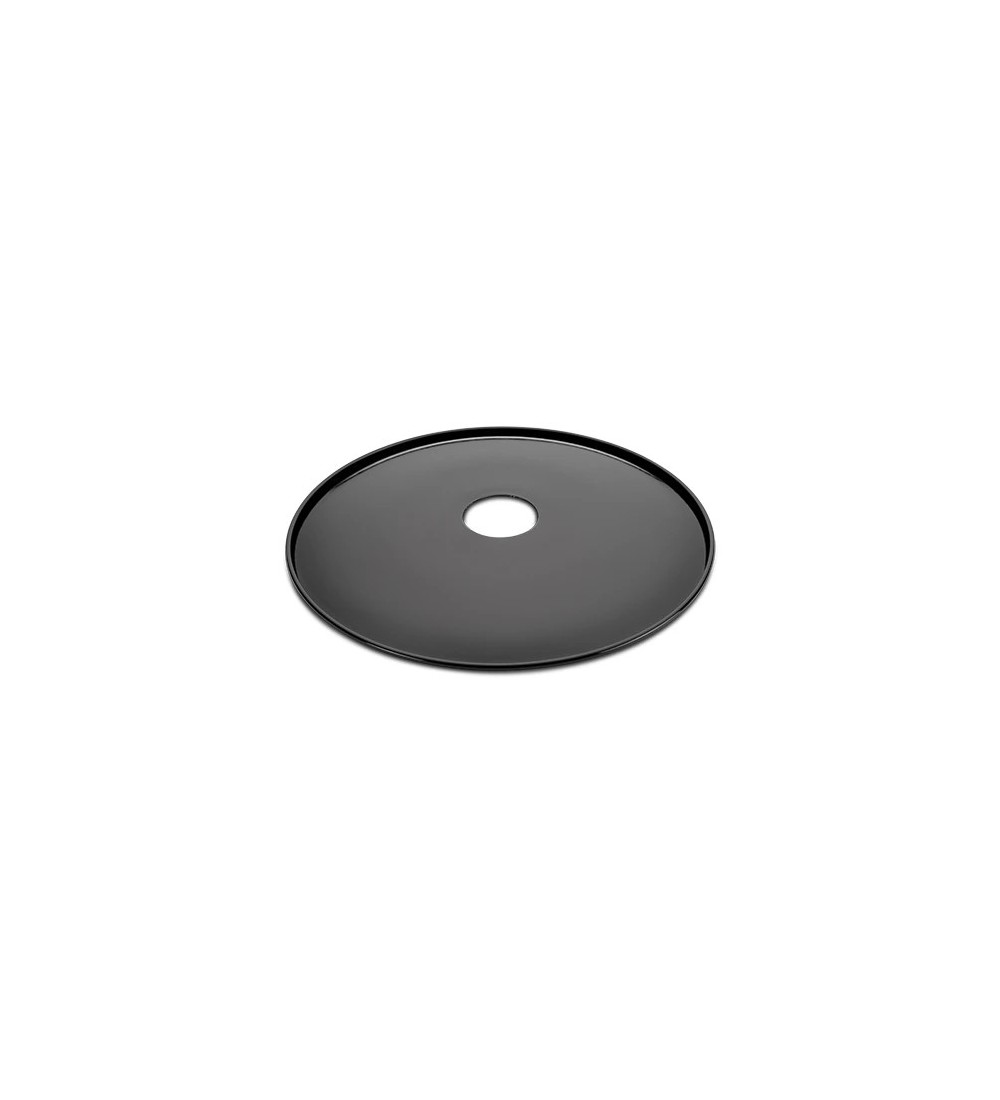 THPG 101089 Klosz MINIMAL z blachy stalowej emaliowanej, czarny, mały
