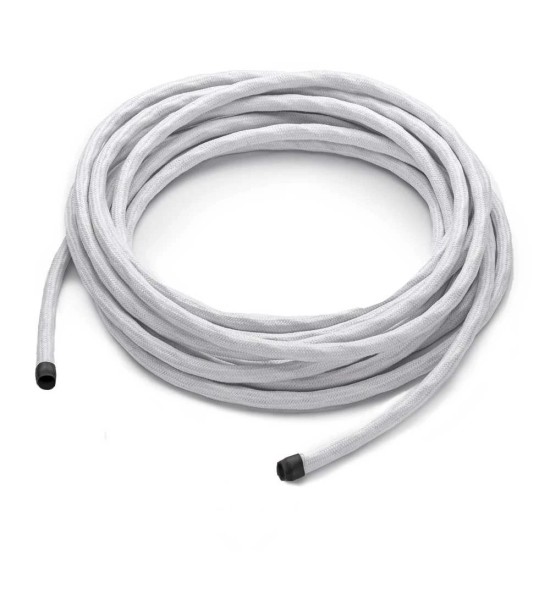 THPG 101141 Kabel w oplocie tekstylnym 3 x 0,75, trójżyłowy, z elementem nośnym - biały