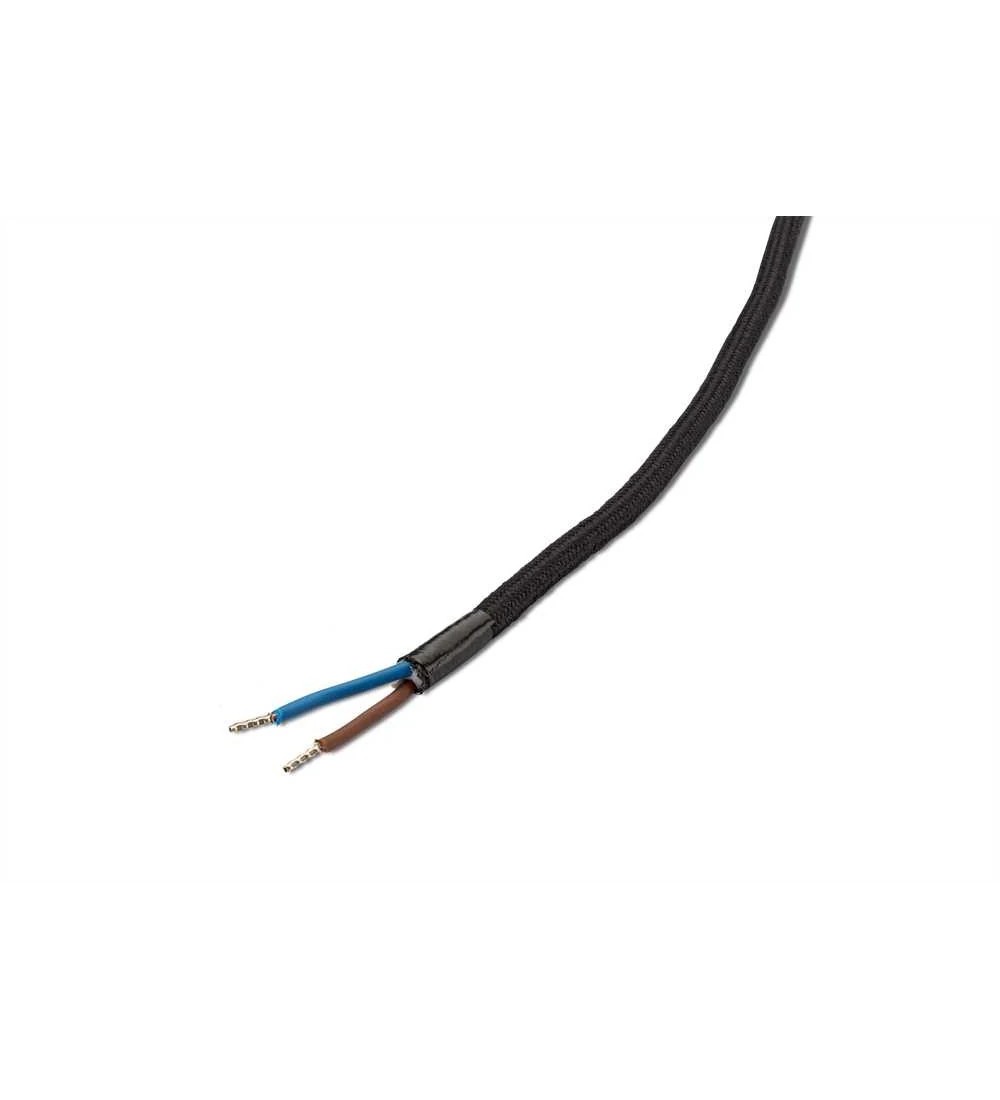 THPG 900534 Kabel w oplocie tekstylnym, wybrany kolor - czarny