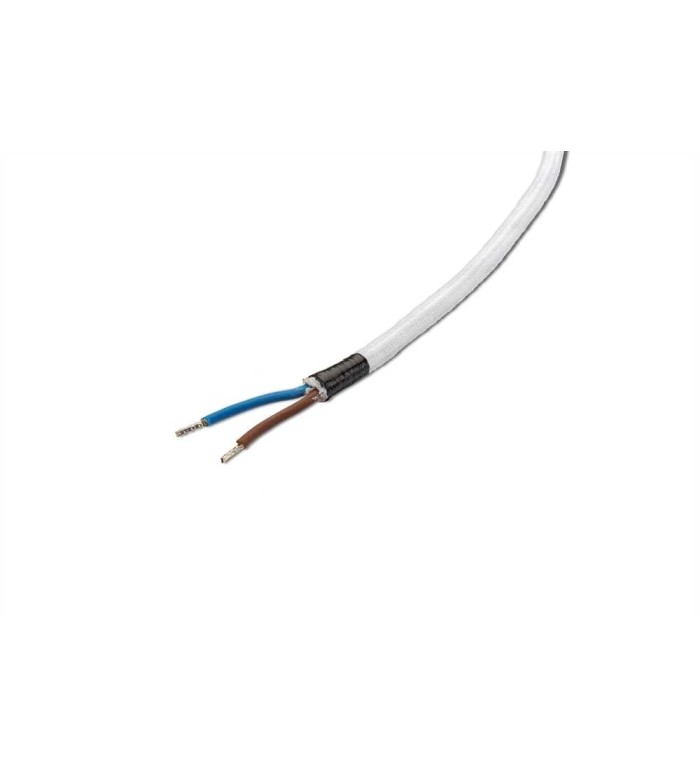 THPG 900534 Kabel w oplocie tekstylnym, wybrany kolor - biały