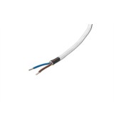 THPG 900534 Kabel w oplocie tekstylnym, wybrany kolor - biały