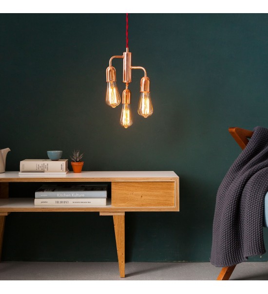 Lampa Funk Miedź