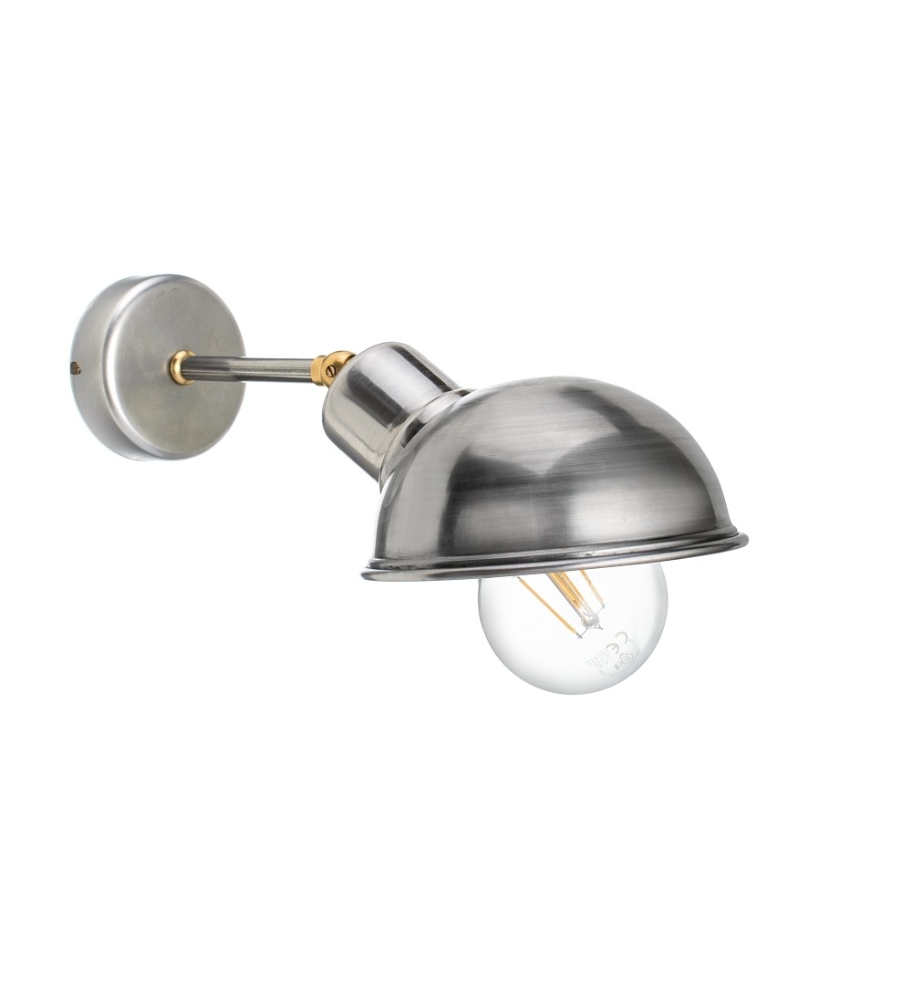 Wall Loft Lamp T55 Raw Steel