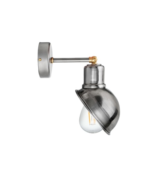 Wall Loft Lamp T55 Raw Steel