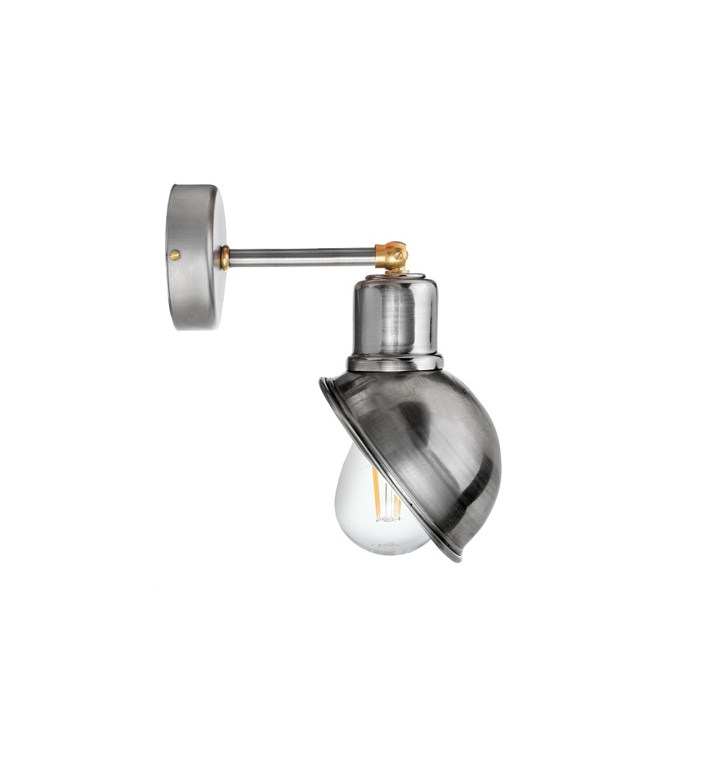 Wall Loft Lamp T55 Raw Steel