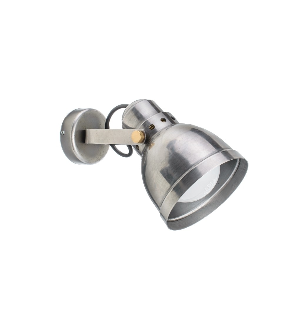 Wall Loft Lamp T15 Raw Steel