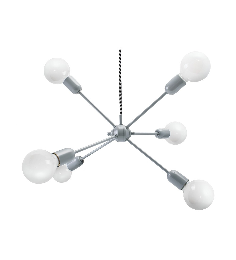 Lampa Rhythm Szara