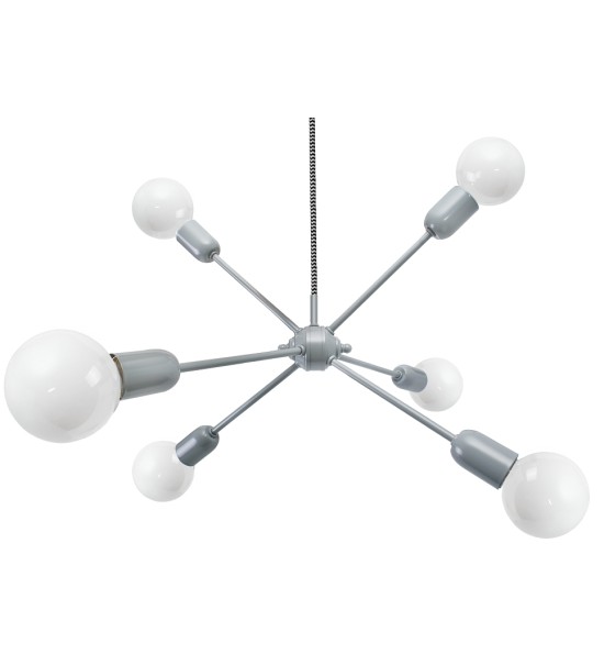 Lampa Rhythm Szara