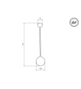 Lampa Origins x B15 Black