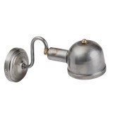 Wall Loft Lamp T60 Raw Steel