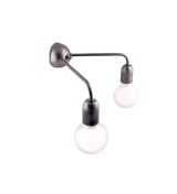 Kinkiet Loft Origins T2X Stal surowa