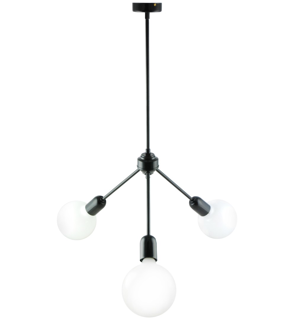 Grey Trio Hanging Lamp