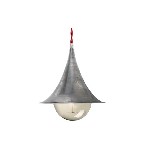 Origins Trombone Raw Steel Lamp