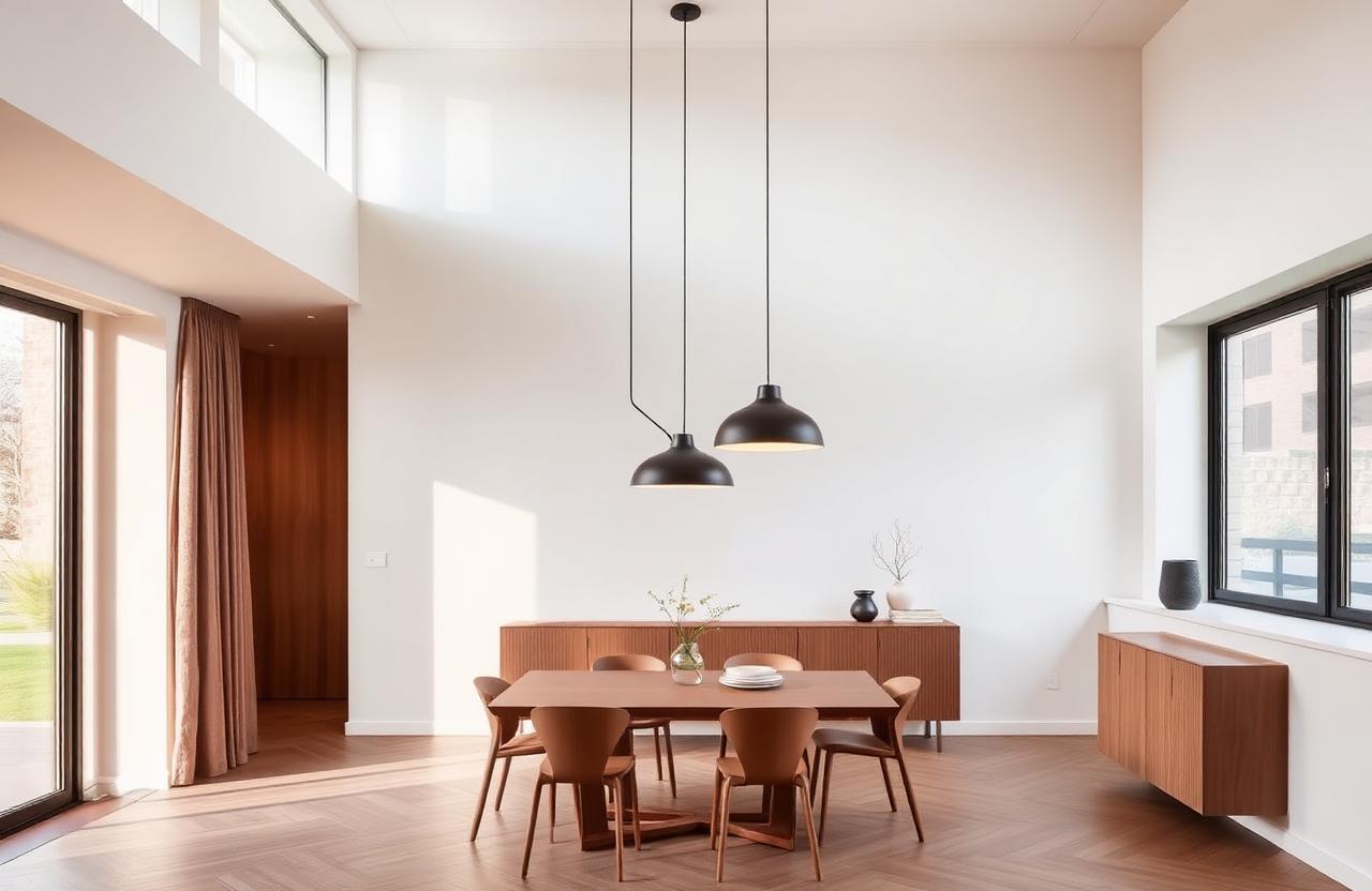 Lampa Origins of Light w eleganckim wnętrzu